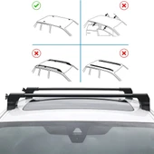 Mercedes Vito W447 Ara Atkı Siyah- Elegance v3 (2 Parça) | (2014+) - 5