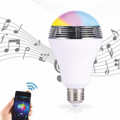Bluetooth + Wifi Hoparlör Akıllı Rgb Led Ampul - 1