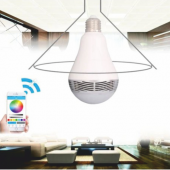 Bluetooth + Wifi Hoparlör Akıllı Rgb Led Ampul - 2