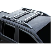 Toyota Avensis Ara Atkı Gri- Elegance v1 (2 Parça) | SW (2003-2009) - 4