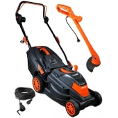 GardenPro ZF6102 Çim Biçme Makinası 1600 watt + Kenar Kesme + Uzatma Kablosu 20 mt - 1