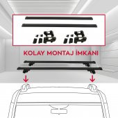 Toyota Corolla E120 Kombi 2002 - 2007 SW Siyah Ara Atkı AA049D6 - 2