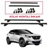 Peugeot 2008 2013 - 2019  Siyah Ara Atkı AA099D6 - 1
