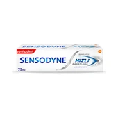 Sensodyne Hızlı Rahatlama Beyazlatıcı 75 ml Florürlü Diş Macunu - 1