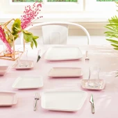 Karaca Naomi 26 Parça 6 Kişilik Kahvaltı Takımı Pink - 4