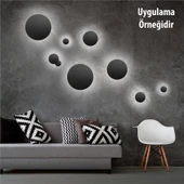 Ip Aplik duvar apliği dekortif açık alan dış mekan lamba aydınlatma ışık Su geçirmez Bahçe Led Modern A-IPD-5070 7W - 6