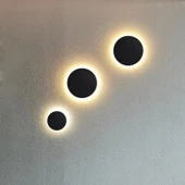 Ip Aplik duvar apliği dekortif açık alan dış mekan lamba aydınlatma ışık Su geçirmez Bahçe Led Modern A-IPD-5070 7W - 8