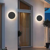 Ip duvar apliği dekortif açık dış alan mekan lamba aydınlatma ışık Su geçirmez Bahçe Led Modern A-IPD-5071 9W - 1