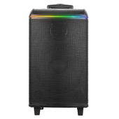 Mikado MD-90BT Bykalite Boomer 80W 2 Adet UHF Mikrofonlu USB+TF+AUX+ Bluetooth Destekli Siyah Profesyonel Ses Sistemi - 2