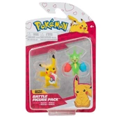 Pokemon Battle 2'li Figür Seti Pikachu & Roselia - 4