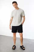 Erkek T-shirt %100 Pamuk Regular Fit Standart Kesim Bisiklet Yaka Basic Tişört BASIC-T-SHIRT1 - 9