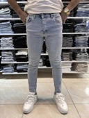 Açık Mavi Yıkamalı Skinny Fit Jean 623CslKe - 2