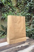 32x20x32cm Kilitli Kraft Kutu 25 Adet - 2