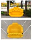 Teplay İpli Plastik Sarı Bebek Salıncağı - 3