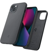 Spigen Apple iPhone 13 Kılıf Silicone Fit (Silikon) Black - ACS03548 - 1