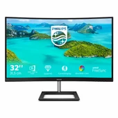 Philips 325E1C 31.5" 75Hz 4Ms VGA+HDMI+DP WQHD FreeSync VA Curved Vesa Monitör thumbnail 1