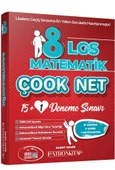8. Sınıf LGS Çook Net Matematik 16'lı Sarmal Deneme Sınavı patron kitap - 1