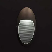 Ip Aplik duvar apliği dekortif açık alan dış mekan lamba aydınlatma ışık Su geçirmez Bahçe Soğuk Beyaz Led A-IPD-5161 3W - 1