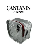 Relaxion Simli Kelebek Desenli Thermal Beslenme Çantası 3323-11 - 8