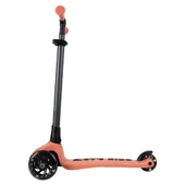 Let's Ride 3 Tekerlekli Katlanabilir Işıklı Scooter Somon - 4