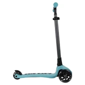 Let's Ride 3 Tekerlekli Katlanabilir Işıklı Scooter Turkuaz - 4