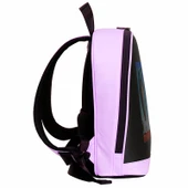 MİNİ SMART BAG Mor Led Ekranlı Sırt Çantası, Motorcu Çantası - 6