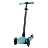 Let's Ride 3 Tekerlekli Katlanabilir Işıklı Scooter Turkuaz - 3