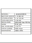 EXEP F6-ECR INOX PANEL SÜRGÜLÜ SİYAH ASPİRATÖR - 4