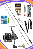 Oslo Big Bass 240cm 10-40gr Okuma Acuador 4000a 8 Örgü Spin Olta Seti - 1