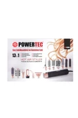 Powertec TR-6666 Ionic Series AirWrap Multi-Styler Saç Şekillendirici & Kurutma 13in1 Profesyonel Set - 1