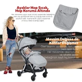 Huggy Easy Go Kabin Boy Otomatik Katlanır Bebek Arabası - 10