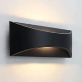 Ip Aplik duvar apliği dekortif açık alan dış mekan lamba aydınlatma ışık Su geçirmez Bahçe Led Modern Doğal Beyaz A-IPD-5163 - 4