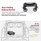 Huggy Easy Go Kabin Boy Otomatik Katlanır Bebek Arabası - 11