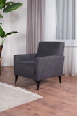 Kilim Mobilya Linda Koltuk Takımı 3 3 B Antrasit - 2