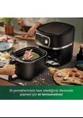 Philips HD9880/90 7000 Serisi Combi XXL Connected 8.3 LT Yağsız Airfryer Fritöz - 3