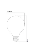 LED Ampul E27 9W 3000K Gün Işığı 3'lü ERD-233 - 2
