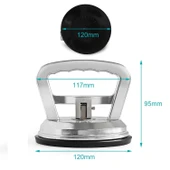 Tekli Vantuz Cam Vantusu Vakumlu Cam Fayans Ahşap Tutucu Taşıma Araba Kaporta Göcük Çektirme Plastik - 3