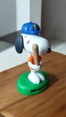 vintage snoopy beyzbol sopalı figür oyuncak 11 cm - 2