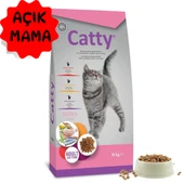 Catty tavuklu 2 kg Yetişkin Kedi Maması - Açık Paket - 1