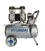 Hyundai HM2550S 1100 W 50 lt Sessiz Yağsız Hava Kompresörü - 2
