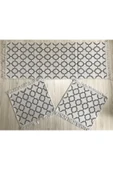 EFE Oto Koltuk Kilim Seti Çift Taraflı (GRİ-BEYAZ) - 2