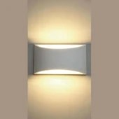 Ip duvar apliği dekoratif açık dış alan mekan lamba aydınlatma ışık Su geçirmez Bahçe Led Modern Soğuk Beyaz A-IPD-5164 - 2