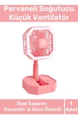 Deluxe Katlanabilir 2 Modlu Usb Şarjlı Sessiz Mini Fan Yelpazeli Pervaneli Soğutucu Vantilatör - 1