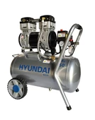 Hyundai HM2550S 1100 W 50 lt Sessiz Yağsız Hava Kompresörü - 1
