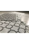 EFE Oto Koltuk Kilim Seti Çift Taraflı (GRİ-BEYAZ) - 3