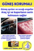PROWAG Fiat Egea Cross DOLU VE GÜNEŞ KORUMALI X900 Araba Brandası - Oto Çadır Örtü - 3