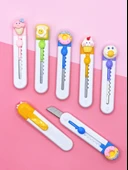 Mini Şekilli Maket Bıçağı - Sevimli Kurabiye - 4