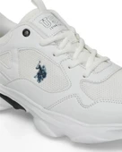 U.s. Polo Assn. Bob Wmn 5Fx Kadın Beyaz-Lacivert Sneaker Ayakkabı - 5