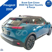 Peugeot 2008 2 Krom Cam Çıtası 6 Parça 2020 ve Üzeri P.Çelik - 4