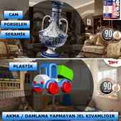 Çabuk Donar Japon Yapıştırıcısı Çok Amaçlı Hızlı Kuruyan Yapıştırıcı Şeffaf Renk 90 Saniye Tamir Et - 5